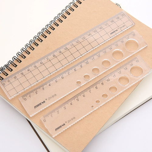 Линейка для школьников, универсальные мультяшные канцтовары, японские и корейские, 15см, 20см