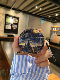 油画城堡SE3适用华为freebuds6保护套freebudspro4保护壳freeclip2耳机套freebuds7i耳机盒4/4e代男款6i