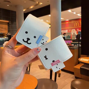 ins可爱卡通皮质适用华为freebudsse3保护套freebuds5蓝牙耳机壳4/4e代pro4白色表情clip新款5i/6i连体情侣软