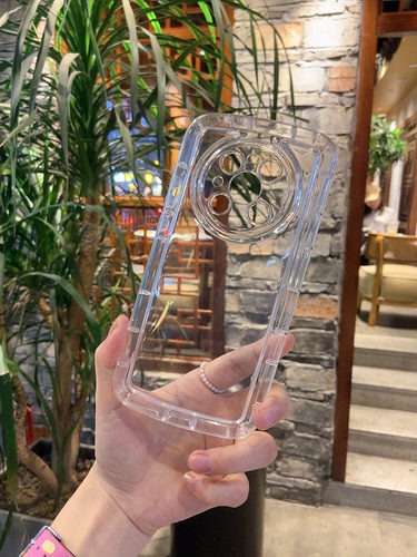 适用华为mate80硅胶透明手机壳