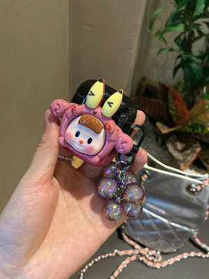 苹果TPU硬壳立体卡通耳机套