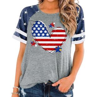 independence flag july casual mens day tops vest
