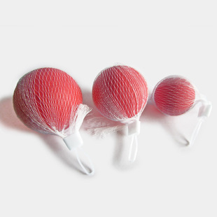 厂家直销tpr穿绳实心球 带绳耐咬狗玩具弹力球 宠物玩具量大优惠