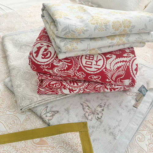 六层纱布纯棉凉席A类吸汗透气