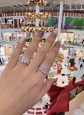 18k白金 钻石戒指  定金