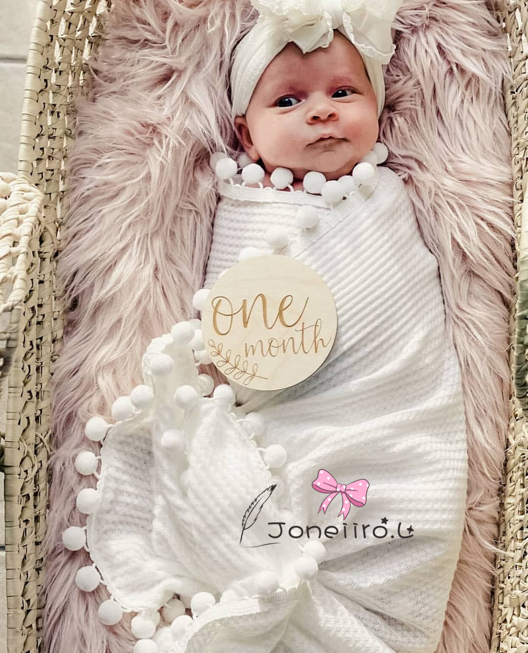 婴幼儿华夫格针织球球超柔毯子