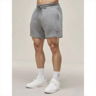 美式鲨鱼GYMSHARK重磅男士宽松百搭弹力运动健身户外跑步五分短裤