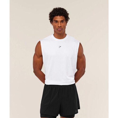 GYMSHARK RUN CLUB跑步运动T恤男Find Your Speed字母坎肩背心