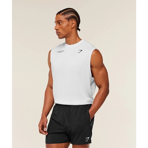 GYMSHARK鲨鱼夏季健身男士背心户外运动跑步透气篮球训练无袖T恤