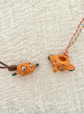 佐藤象杯子石塑粘土手工项链