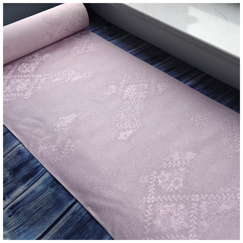 正绢真丝旗袍汉服新中式小纹反物