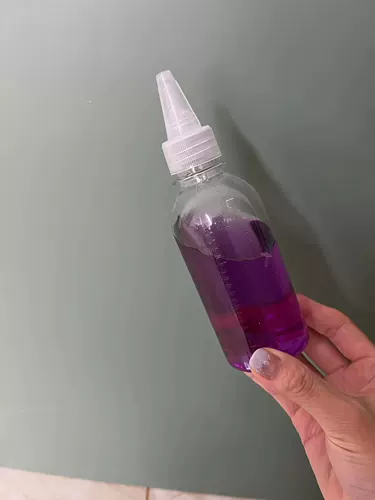 Прозрачная острая жидкая экструзионная жидкая бутылка клеща 100/150/250/500 мл масла и дозы воды Универсальная шкала полоски бутылки Шкала