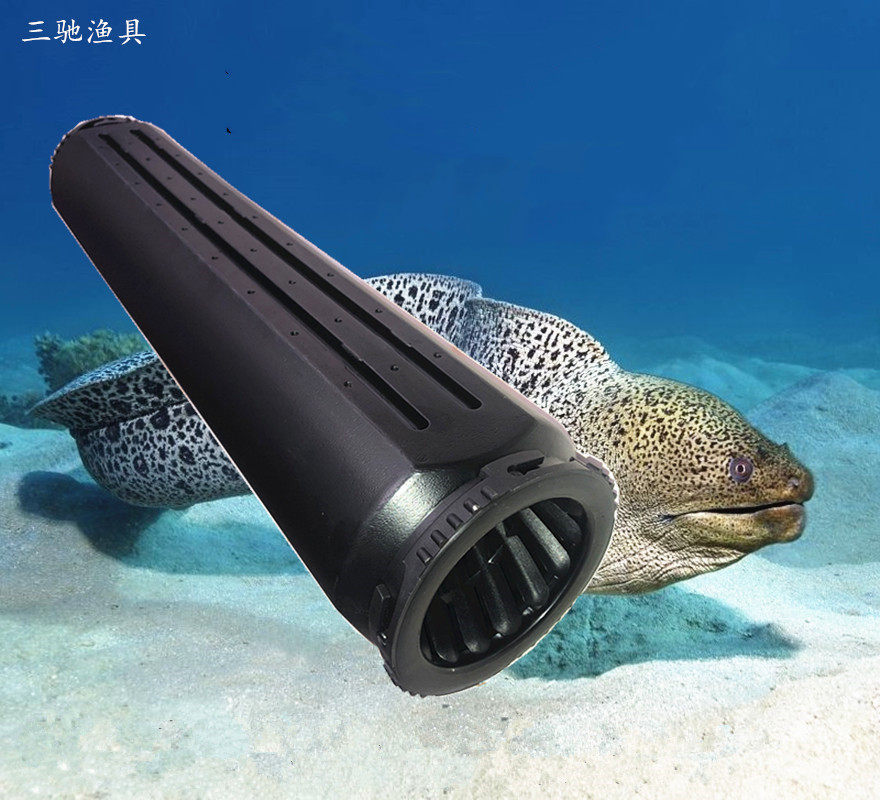 三驰渔具大海鳗鱼笼鳝鱼黄鳝塑料倒须泥鳅虾笼圆形15cm自动捕鱼笼