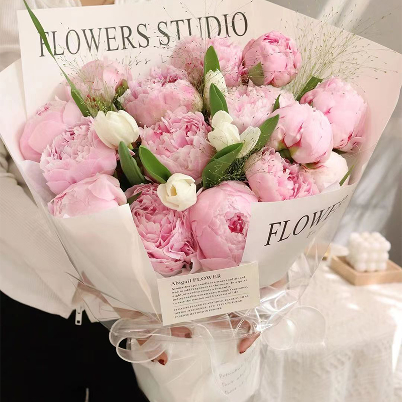 进口芍药郁金香生日花束同城