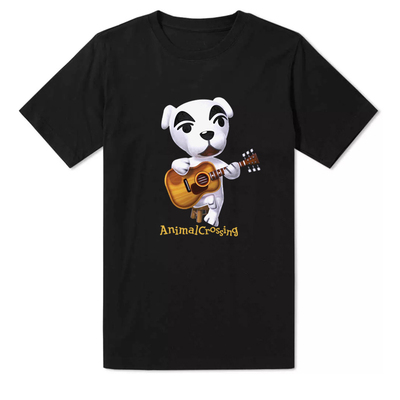 集合啦 动物森友会 动物之森New Horizons狸克K K角色纯棉T恤衣服