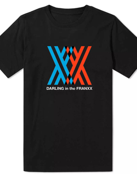 DARLING in the FRANXX 02 ZERO TWO动漫周边日系纯棉短袖T恤新款