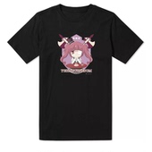 夏季 T恤 动漫周边日系印花短袖 邪神与厨二病少女 邪神酱飞踢二次元