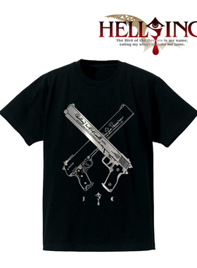 皇家国教骑士团  HELLSING 阿卡多动漫动漫二次元短袖男女款T恤