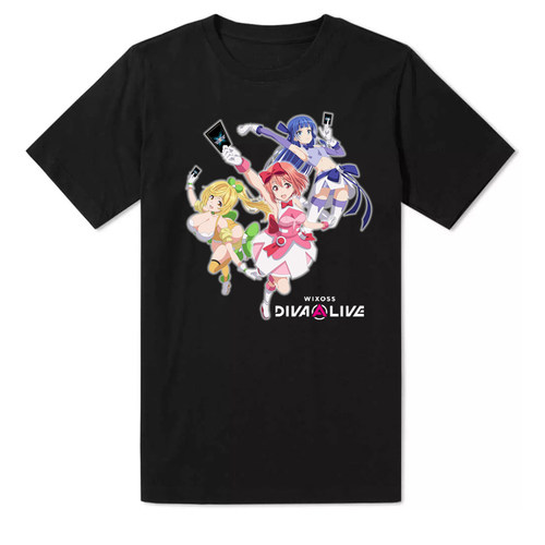 2021新番动漫 WIXOSS DIVA(A)LIVE 明日平和  温故昭乃 短袖T恤