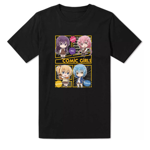 Comic Girls 萌田薰子动漫二次元纯棉短袖T恤