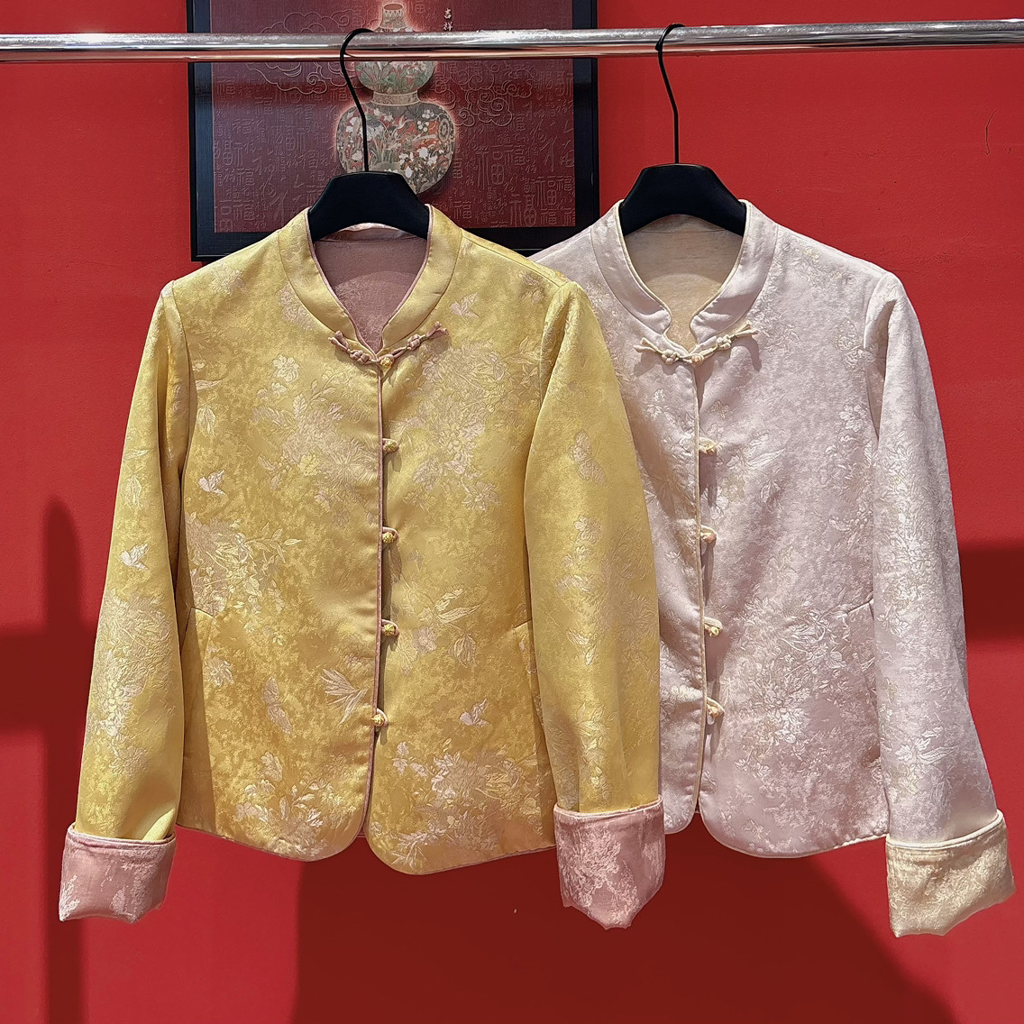 26年早春！早春上新新中式优雅气质国风两面穿短外套,女装/女士精品,时尚套装,淘宝优惠券,粉丝福利购,淘宝优惠卷