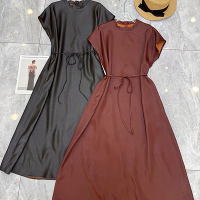 2026夏上新！100桑蚕丝香云纱连衣裙连衣裙