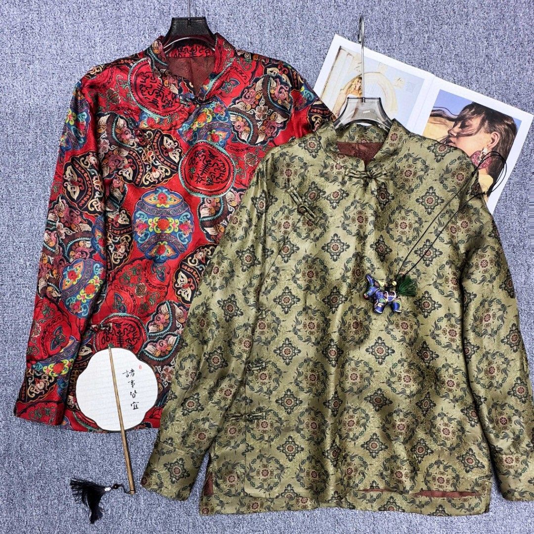 26年早春！香云纱斜襟自带时光沉淀的温润感小衫（含100%真丝）