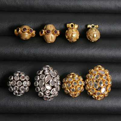 diy镶嵌水晶项链散珠