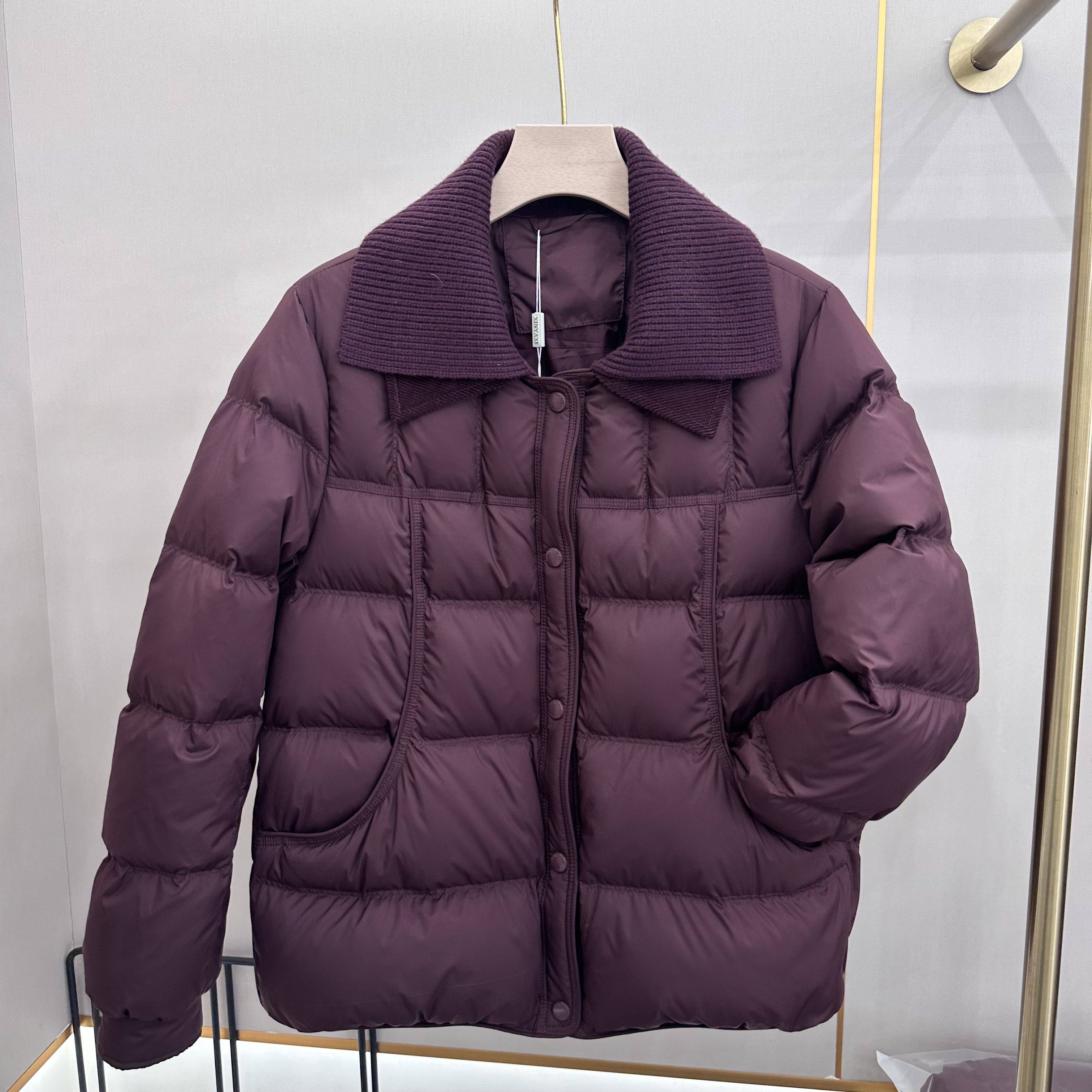 欣雅茜25-009专柜正品新款冬季女装时尚妈妈装白鸭绒羽绒服外套09