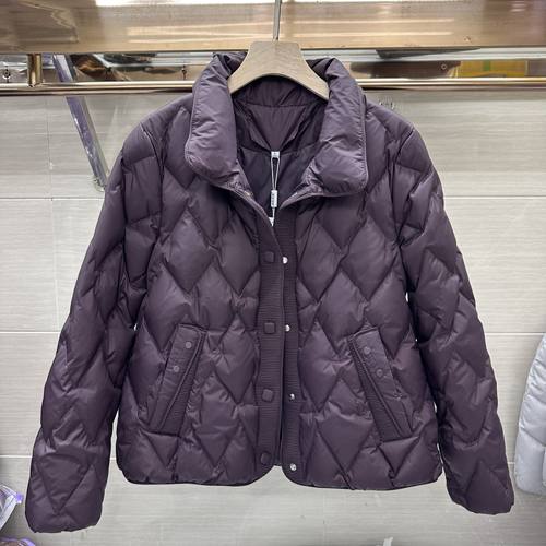 SXMR25-B22专柜正品新款冬季女装时尚立领小个子50白鸭绒羽绒服22