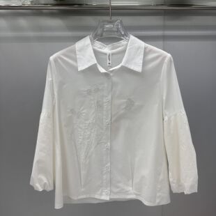时尚 鑫远傲88A 翻领宽松休闲遮肚打底上衣 女装 春季 08专柜正品 新款