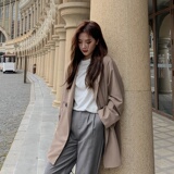 持续上新引流跑量款退货低两色中长款西装266-2606-P85K138，女装西装，浙宝266