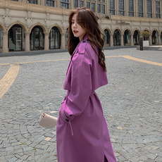 持续上新动销款利润高可主推三色风衣266-2705-P115K178，女装风衣，浙宝266