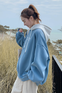 不断货售卖长动销款有利润力荐 六色撞色卫衣266-2015-P70控128图片