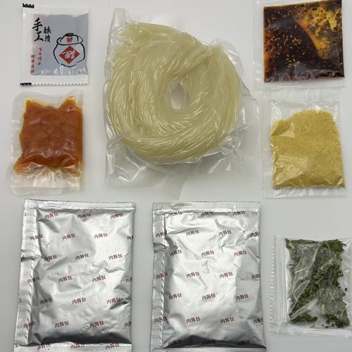 美味徐州肉酱米线1袋5袋包邮装1500g土特色美食小吃米粉真空速食