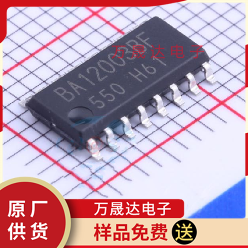 原装 BA12003BF-E2 ROHM/罗姆 SOP16 二三级管 现货库存