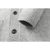 A440-M232-特P66口袋针织开衫毛衣，男装针织衫/毛衣，电商A440