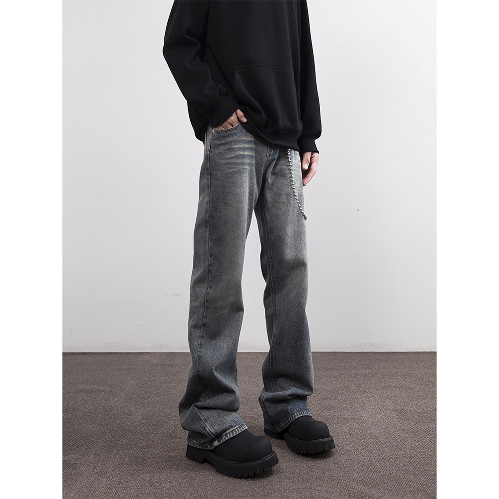 A440-K1360-特P45春季新款高街cleanfit水洗牛仔裤，男装牛仔裤，电商A440