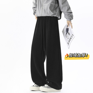 A440-JR129-特P40 冬季麦穗纹加绒休闲裤，男装卫衣，电商A440