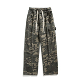 A440-K2502-特P45春季cleanfit拼接水洗迷彩休闲裤，男装休闲裤，电商A440