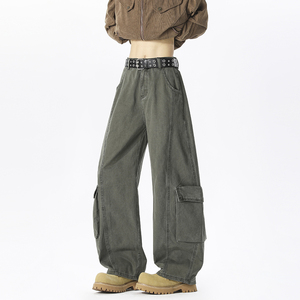 A440-K351-特P60 春季水洗棉布工装休闲裤，男装工装外套，电商A440