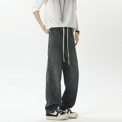 A440-DDH80127-P50 春季时尚起义加色款 同款品质纯色水洗牛仔裤