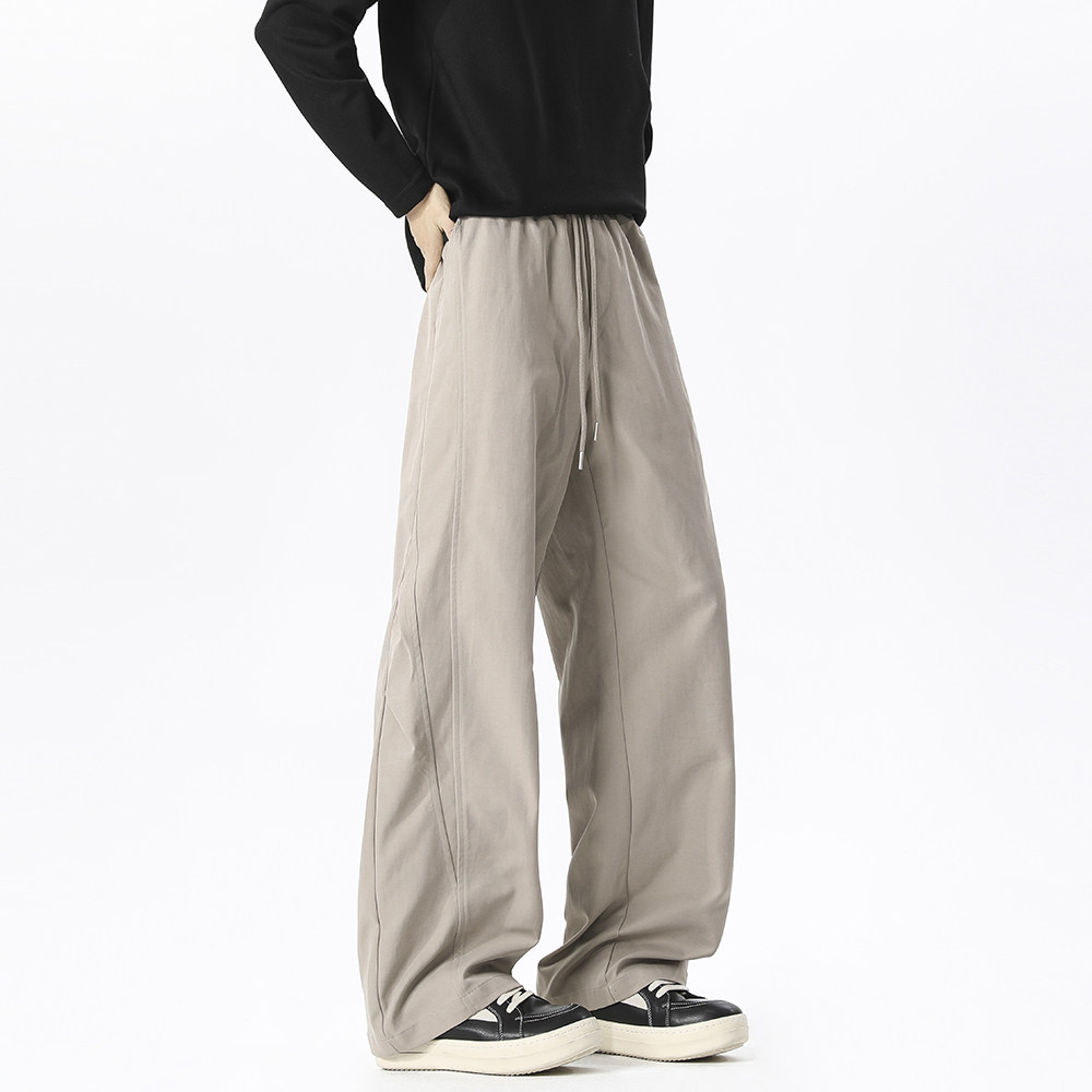 A440-A397-特P37春季重磅拼接休闲裤，男装休闲裤，电商A440