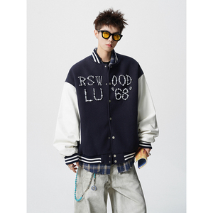A440-Z73-P95 原版品质网络 珍珠夹克棒球服图片