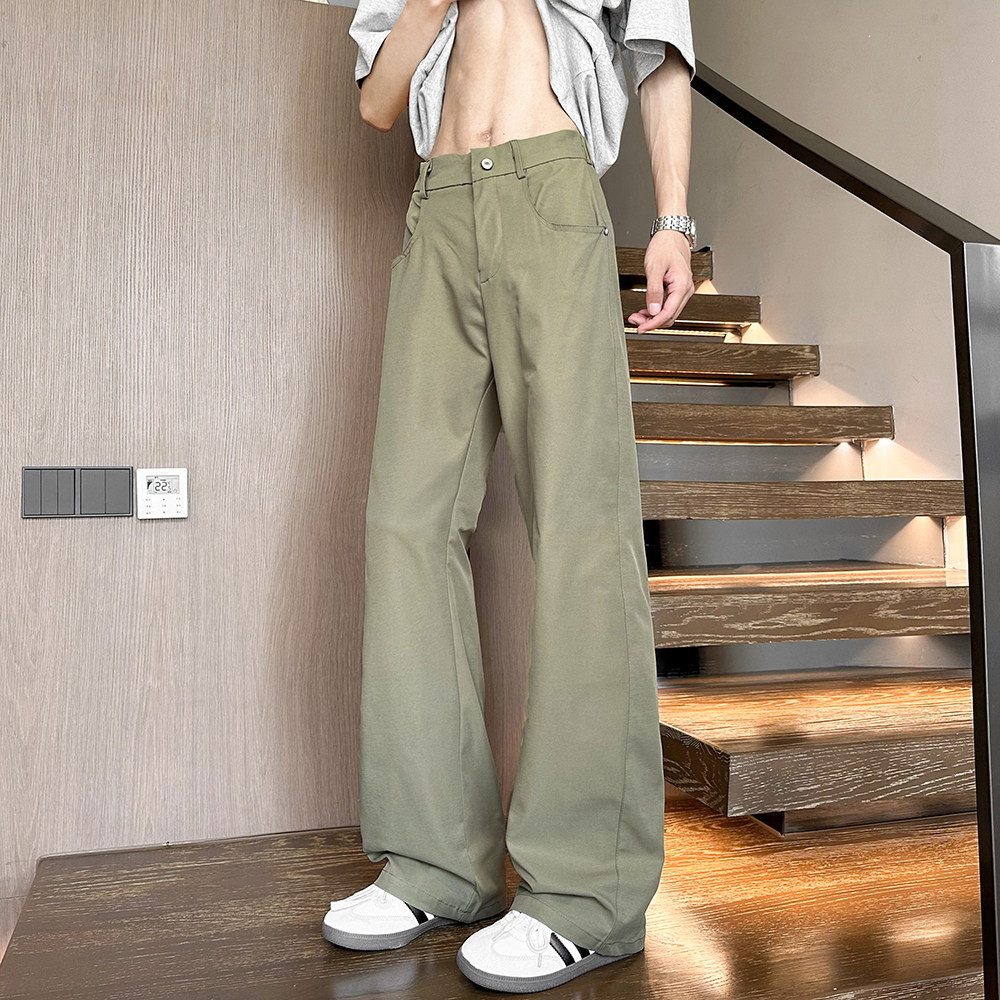 A440-K6625-P40春季微喇弯刀休闲裤，男装休闲裤，电商A440