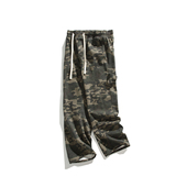 A440-K2502-特P45春季cleanfit拼接水洗迷彩休闲裤，男装休闲裤，电商A440