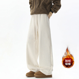 A440-JR129-特P40冬季麦穗纹加绒休闲裤，男装卫衣，电商A440