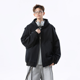 A440-FB0309-P98解构设计帆布水洗外套，男装夹克，电商A440