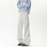 A440-WK197-P48滑棉卫裤网络褶皱休闲裤，男装休闲裤，电商A440