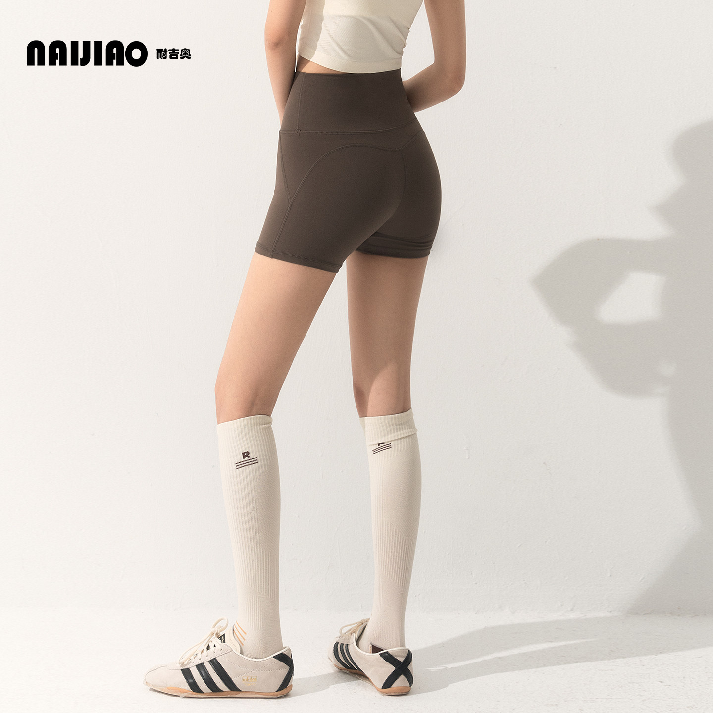 耐吉奥免穿内裤蜜桃提臀零感热裤运动短裤跑步健身瑜伽裤女,运动服/休闲服装,健身裤,淘宝优惠券,粉丝福利购,淘宝优惠卷